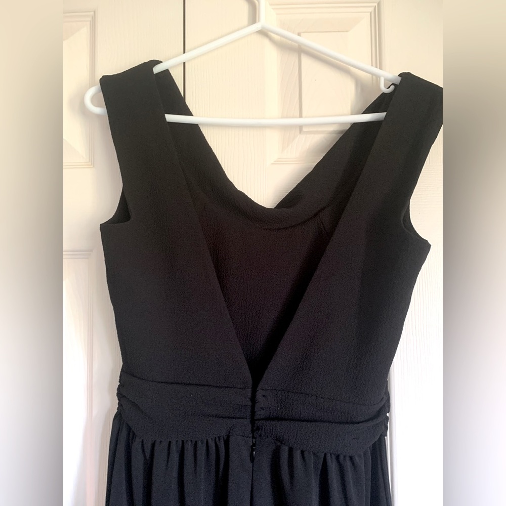 H&M Black sleeveless cowl neck wide legged jumpsuit-Size 6-NWOT - Picture 4 of 7